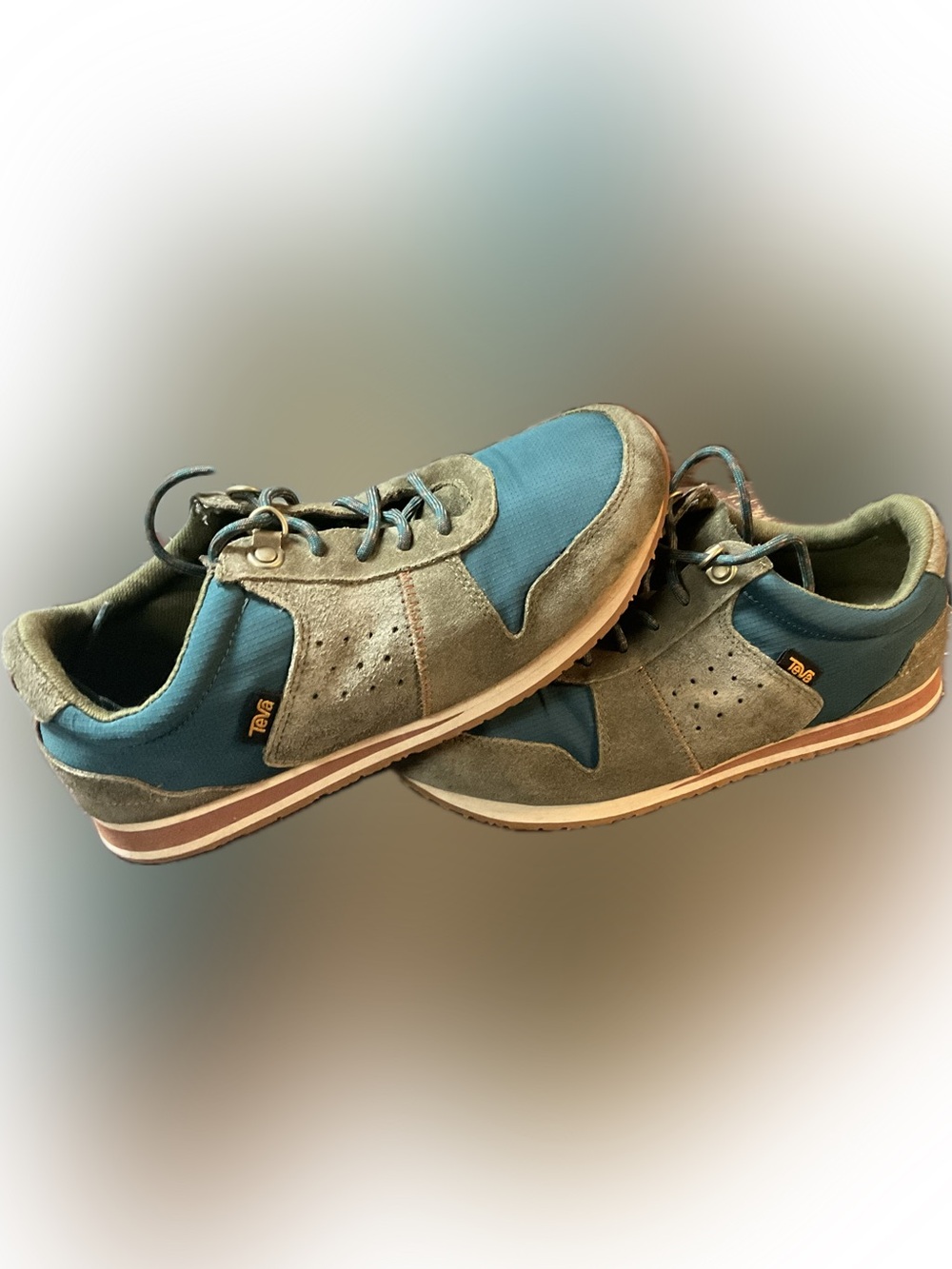 TEVA ‘Highside 84’ Suede Colorblock Sneakers